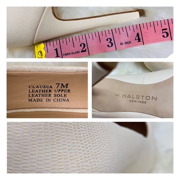 NEW Halston Heritage - Claudia Leather Pumps 7 - Picture 14 of 16